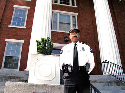 Full-time patrol at Louisburg College