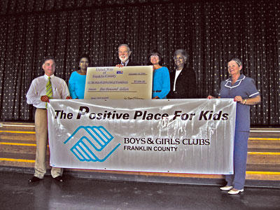 UW gives Boys & Girls Club $5,000 donation to help open