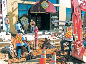 Baxters gets a new water line, to open soon