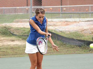 Louisburg wraps up TRACs girls tennis crown