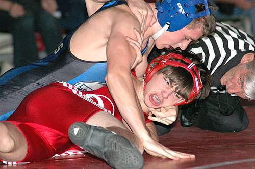 RED RAMS STOPPED ON MAT BY WAKE-FOREST ROLESVILLE