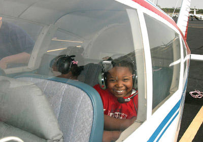 Airport hosts day of fun for families