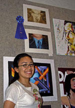 Student art show opens at Louisburg College