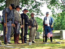 Confederate soldiers are remembered