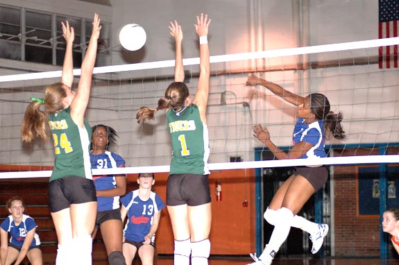 Lady Warriors get their Brittany Fix