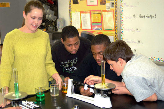TLMS teacher explores different grants to get the most for science classes