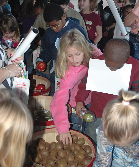 Nutrition fair: no small potatoes